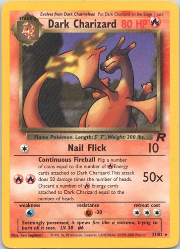 2000 pokemon team rocket dark - 2000,