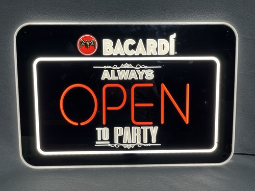 Bacardi rum electric lighted - electric,