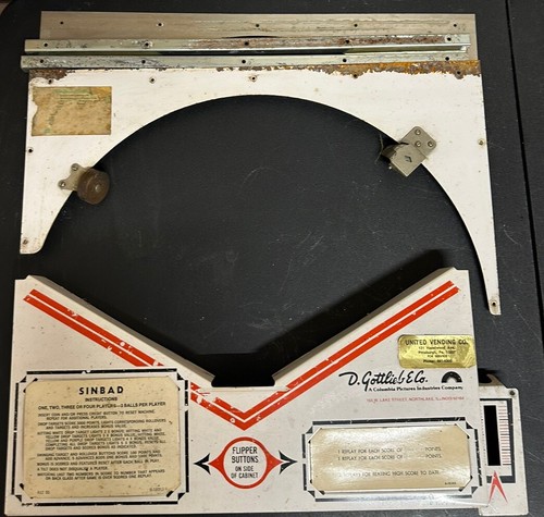 Gottlieb sinbad pinball - gottlieb,