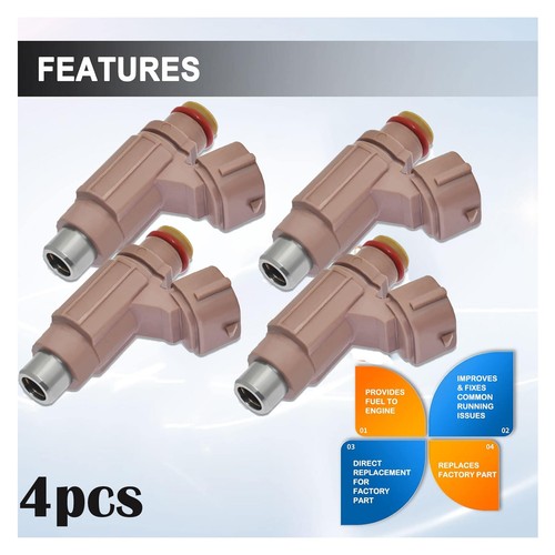 4pcs fuel injector - fuel,