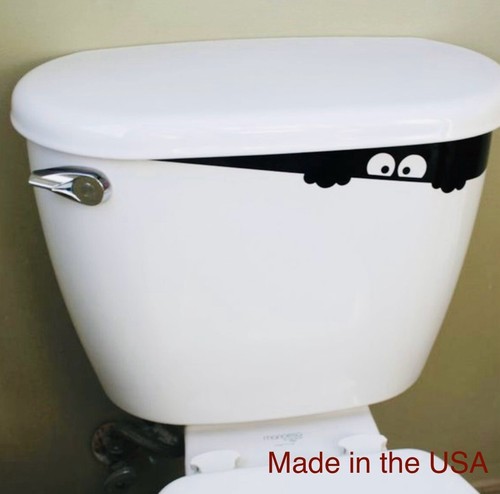 Toilet monster vinyl - vinyl, decal