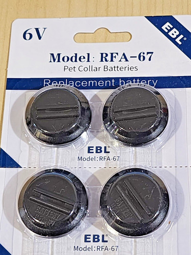 Rfa batteries for - 4, rfa-67