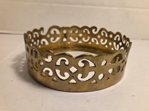 Pillar candle ring - candle, collar