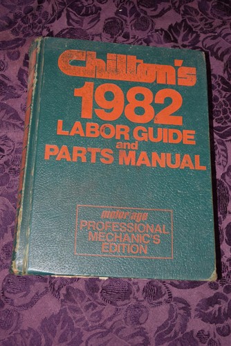1982 chiltons labor guide - 1982,