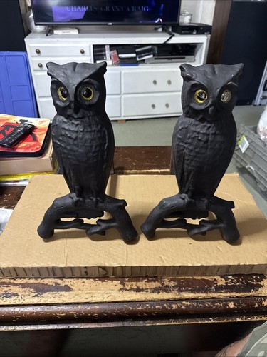 Antique cast iron - antique, owl