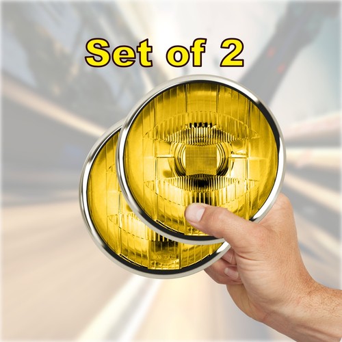 Faux amber fog light driving - fog,