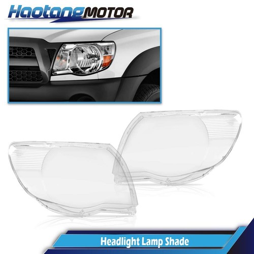 Pair headlight lens cover - lens,
