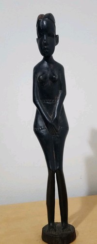 Vintage african hand carved - vintage,