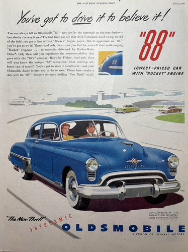 1949 oldsmobile automobile - 1949,