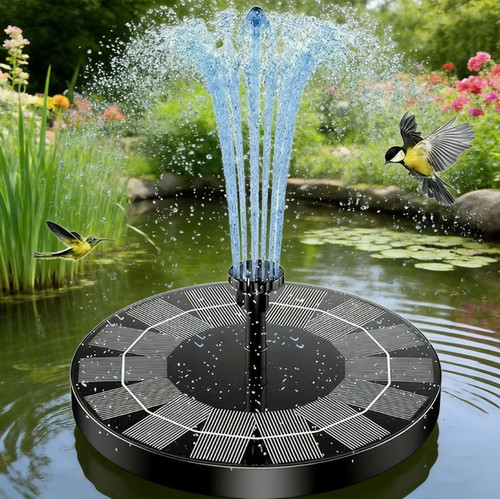 Solar power bird - 💯, bath