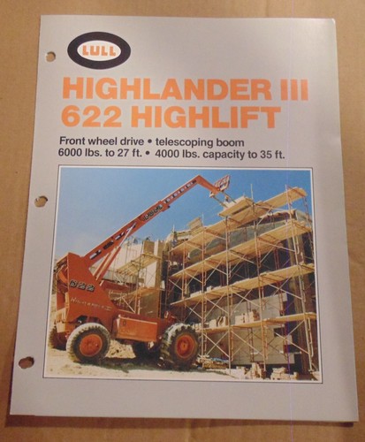 Fork lift truck brochure - lift,