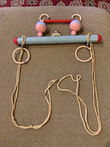 Vintage baby rattle hanging - vintage,