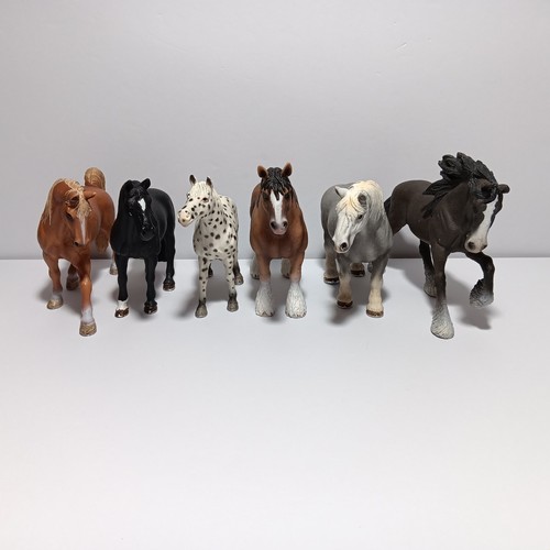 Schleich horse lot 6 - of,