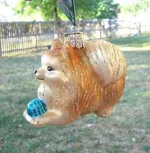 Old world christmas pomeranian - christmas,