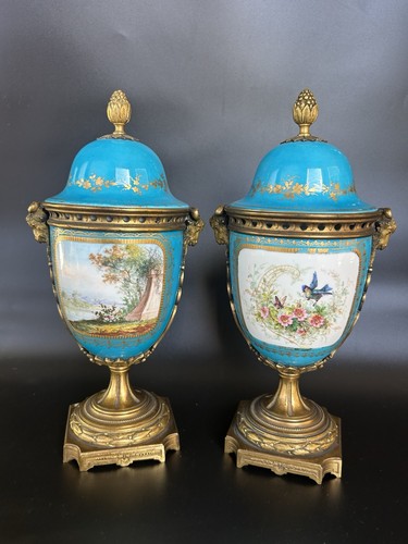 Sevres style ormolu - style,