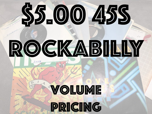 45s rockabilly flat - 45s,