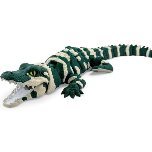 Baby alligator figurine - figurine,