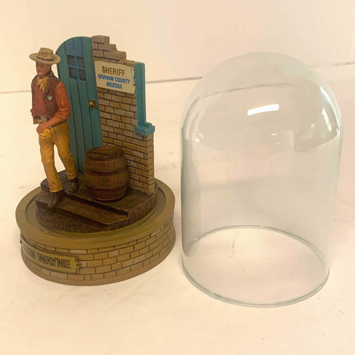 Sheriff john wayne - sheriff, sculpture