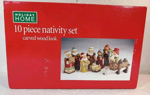Holiday home piece nativity - holiday,