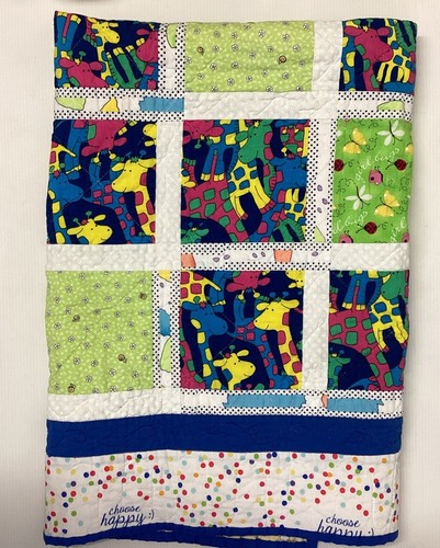Bright and colorful baby - bright, quilt