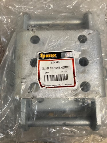 Trailer drop plate adjustable - drop,