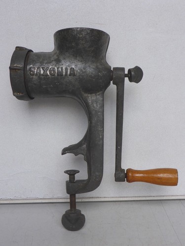 Old meat grinder saxonia 3227 - meat,
