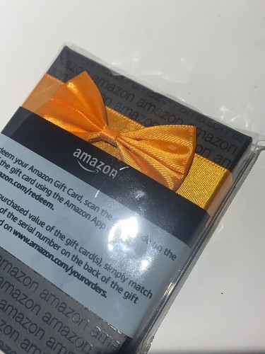 Amazon gift card box - card,