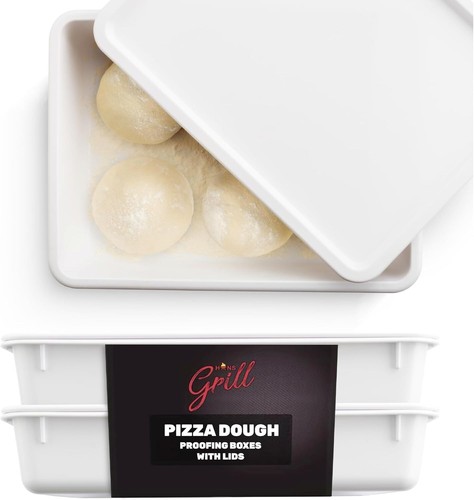 Pizza dough proofing - dough,