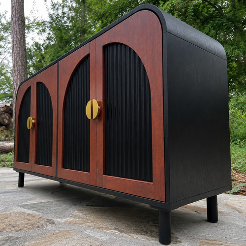 Mid century modern arched - mid-century,
