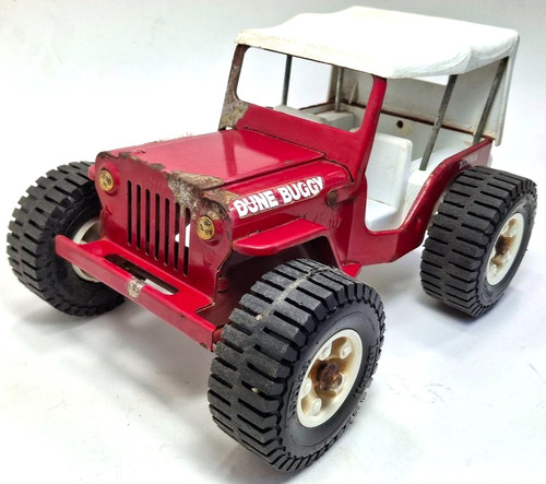 Vintage 1970 tonka red white - red, &