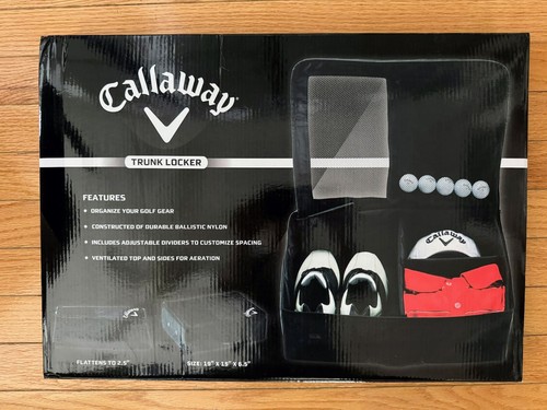 Callaway golf trunk organizer - callaway,