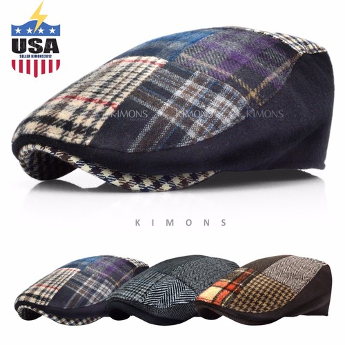 Patch plaid ivy hat - patch,