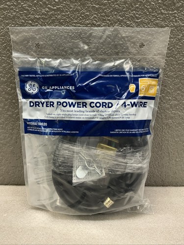 Wire 30amp dryer - ge, 6'