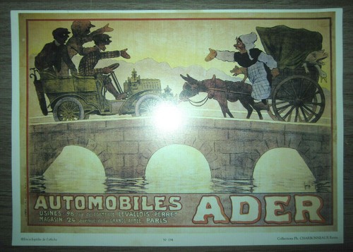 Vtg french repro art - repro,