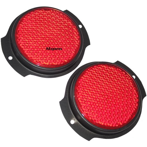 Red reflector black bezel - red,