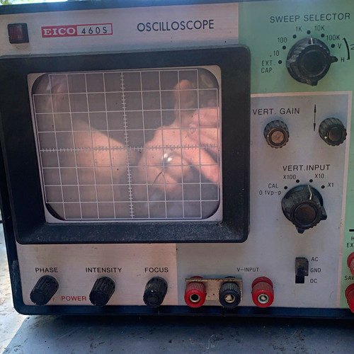 Eico 460s analog oscilloscope - analog,