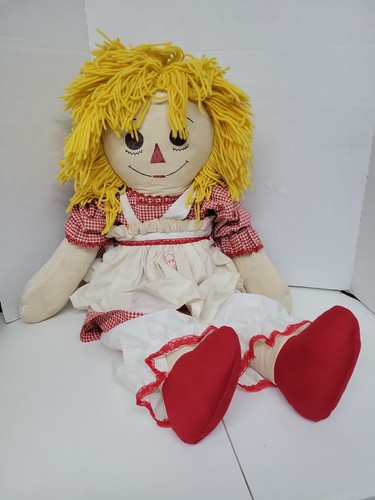 Vintage handmade raggedy ann - handmade,