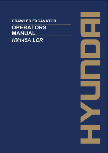 Hyundai hx145a lcr - hyundai, crawler