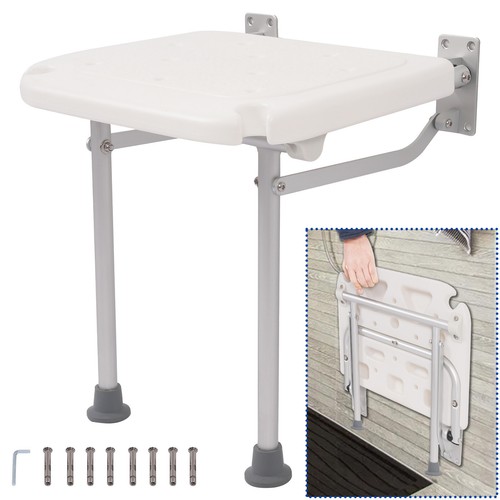 Folding shower seat for - shower,