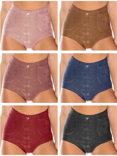 Pack high waist - 2-6, briefs