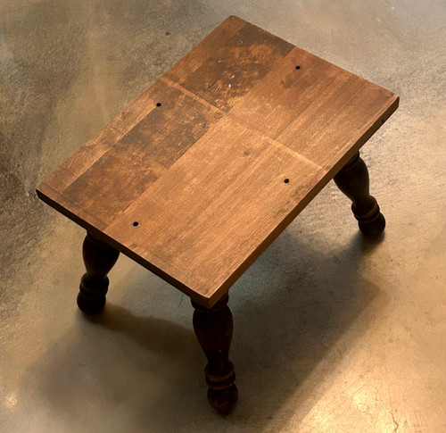 Vintage primitive wood - vintage, bench