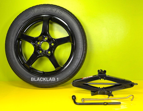 Spare tire with jack kit - jack,