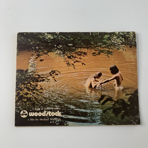 Woodstock days peace and - peace,