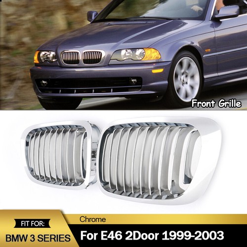 Chrome front kidney grill - chrome,