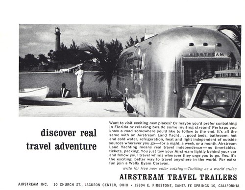 1967 airstream travel - 1967,