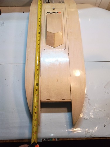 Wood catamaran hydroplane - wood,
