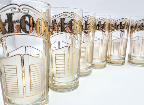 Culver saloon highball glasses - highball,