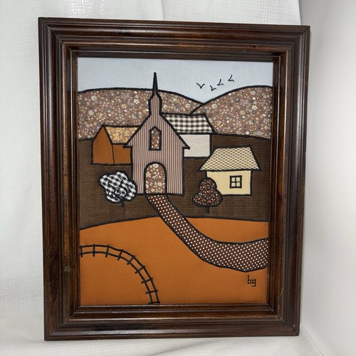 Vintage 1981 wood framed - vintage,