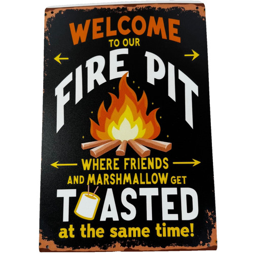 Welcome our fire - fire, pit
