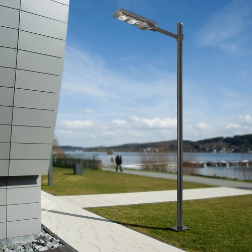 Outdoor street light pole - street,